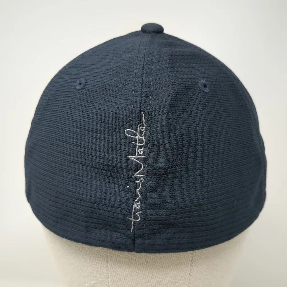 TravisMathew Baseball Cap Blue XL SITECH Construction Technology Fitted Hat